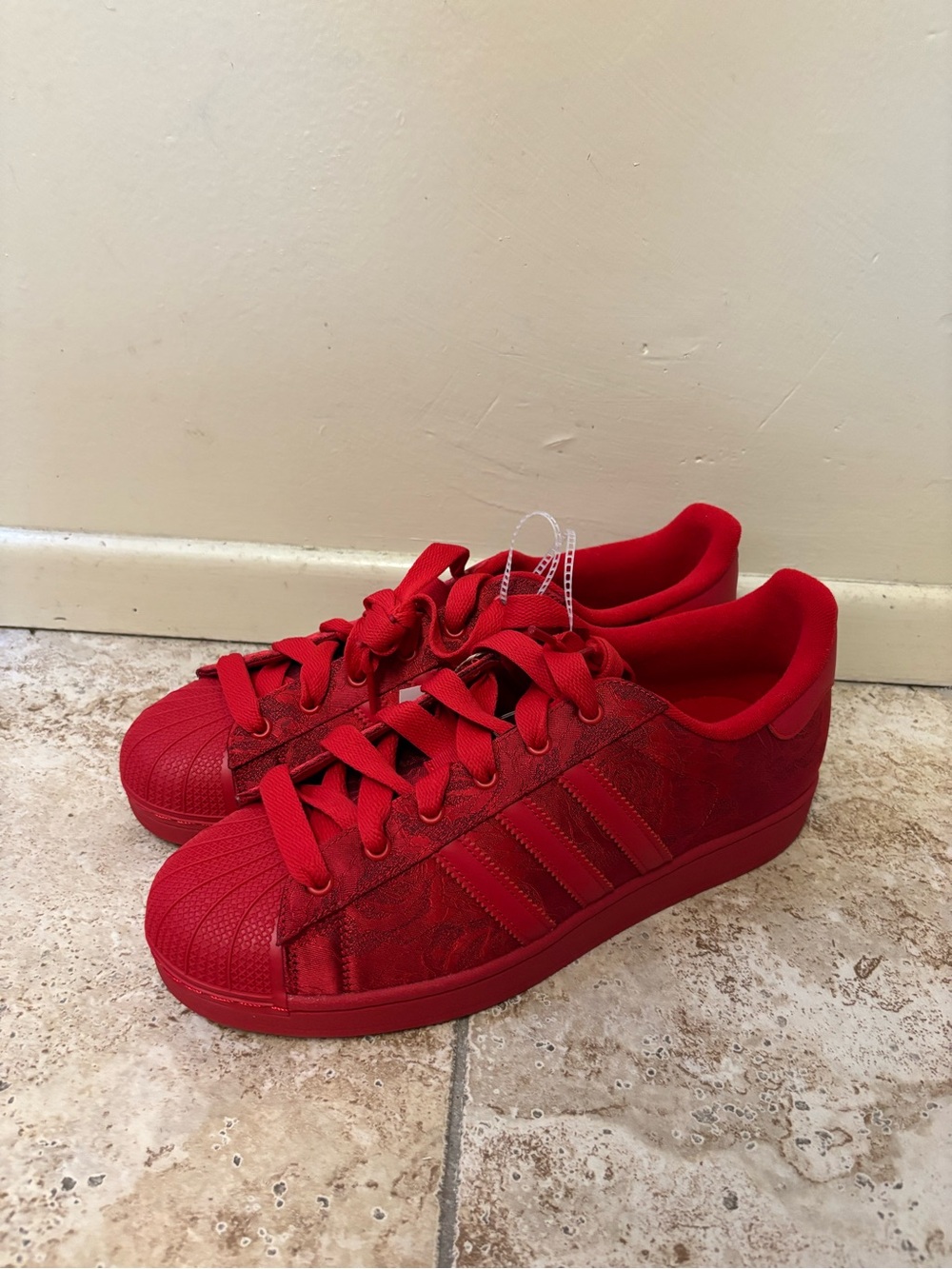 Size 13 - Adidas Superstar II Better Scarlet Rose Red Men's IH9302